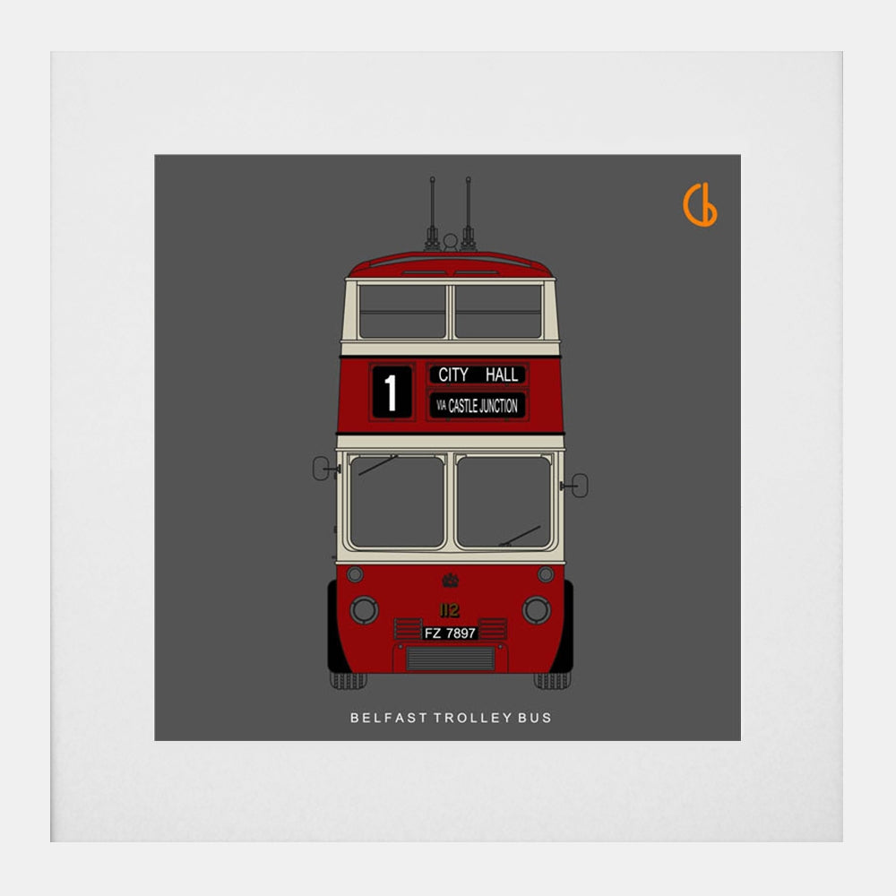 Belfast Trolley Bus-29 x 29