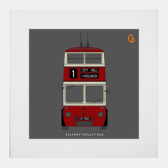 Belfast Trolley Bus-29 x 29