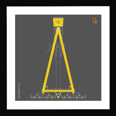 H&W Belfast Black frame 15x15