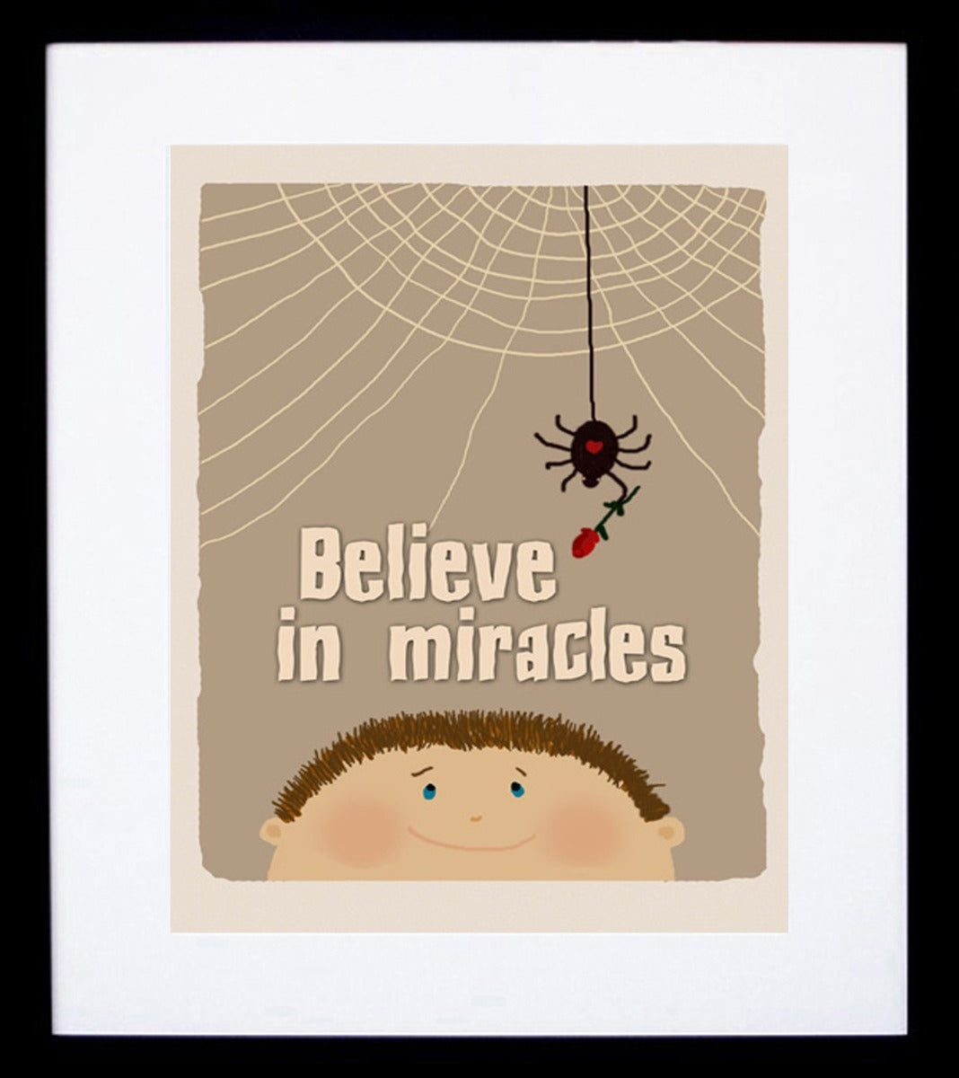 Believe In Miracles Framed
