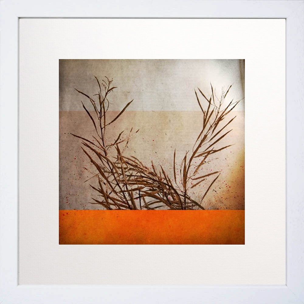 Ben Automne White Frame