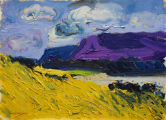 Ben Bulbin Through The Barley Unframed