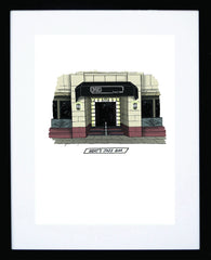 Pubs - Bert's Jazz Bar - Black Box Frame