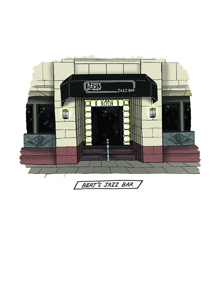 Pubs - Bert's Jazz Bar - Unframed