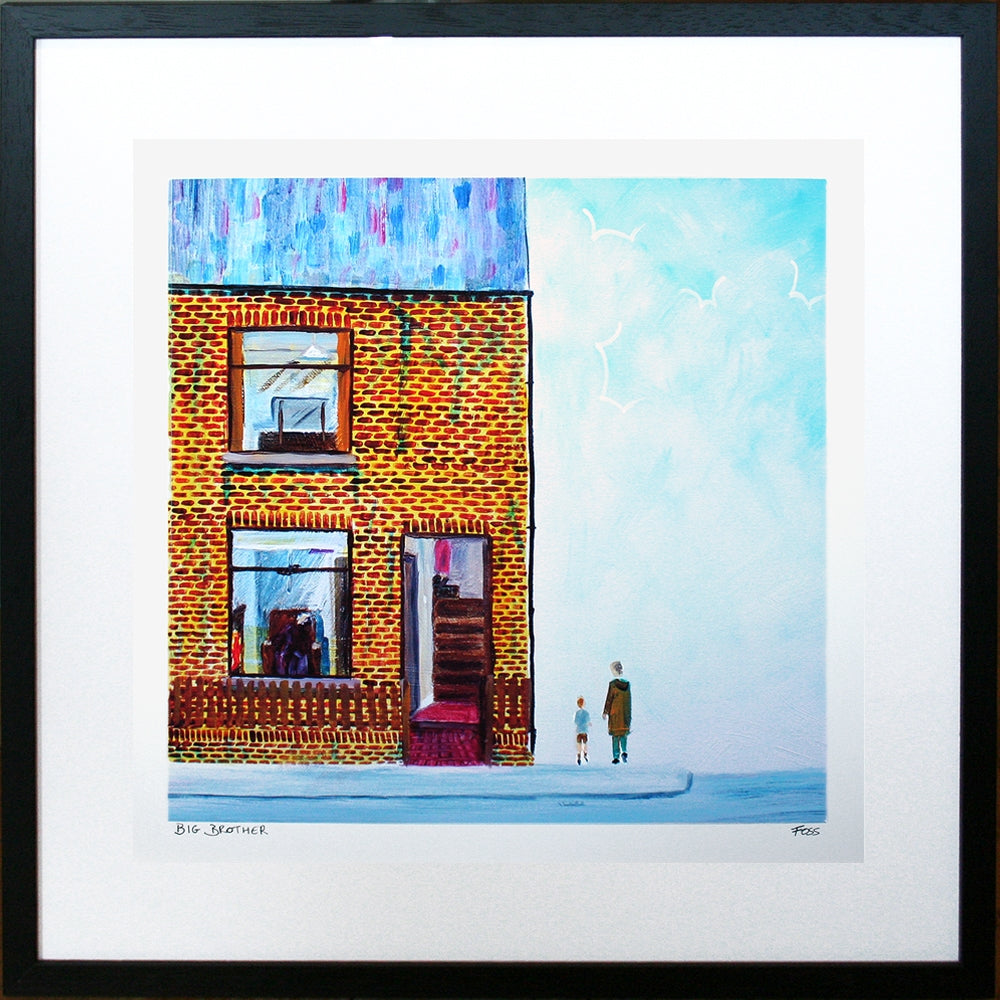 Print - Big Brother 40 x 40 Framed