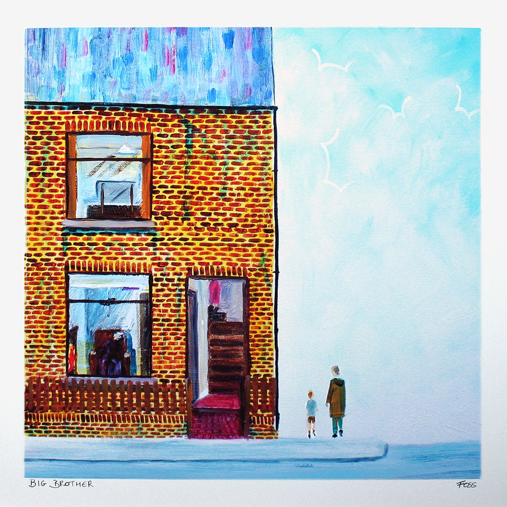 Print - Big Brother 40 x 40 Unframed