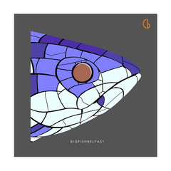 Big Fish Belfast Unframed 15x15
