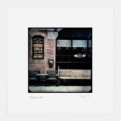 Belfast - Bittle's Bar-Available In One Size Only-White Box Frame (No Mount)