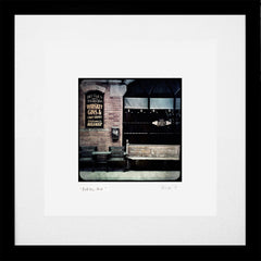 Belfast - Bittle's Bar-Available In One Size Only-Black Box Frame (With Mount)