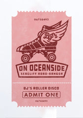BJ's Roller Disco - Unframed