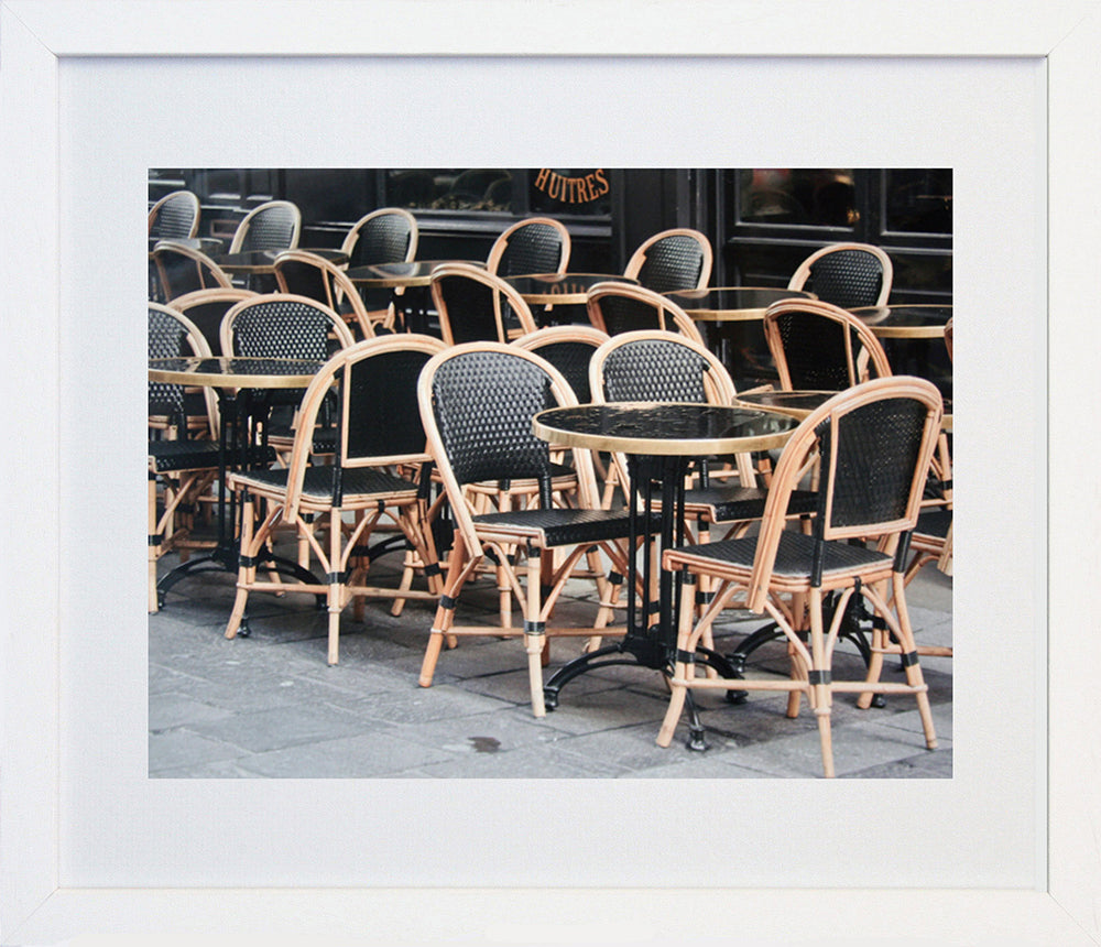 Paris In Black - Chairs Frame White