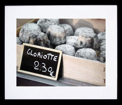 Paris In Black - Cheese Framed