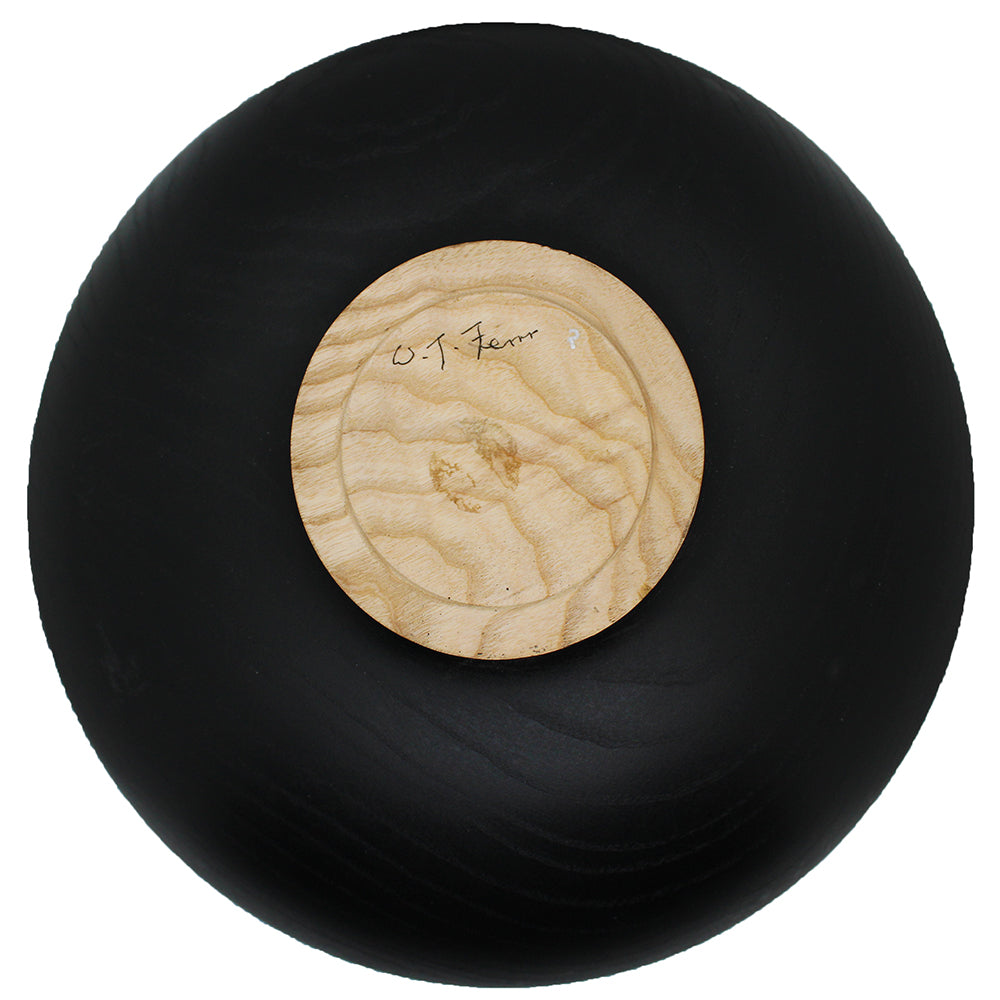 Black Ash Natural Inside Bowl