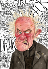 Father Ted - Father Jack Unframed