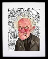 Father Ted - Father Jack Black Frame