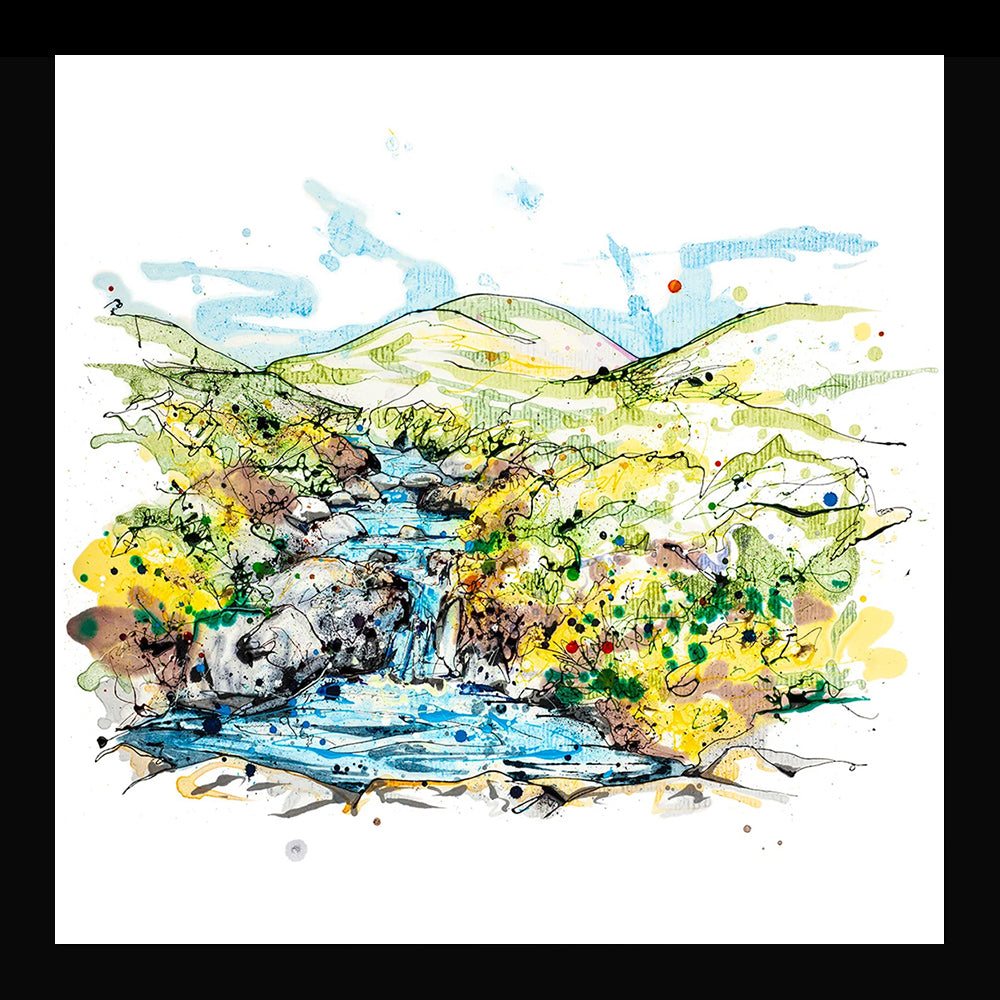 Print Open Edition Landscape - Bloody Bridge, Newcastle