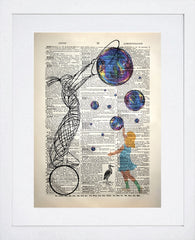 Blowing Bubbles With Nuala With The Hula White Frame