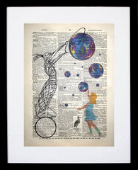 Blowing Bubbles With Nuala With The Hula Black Frame