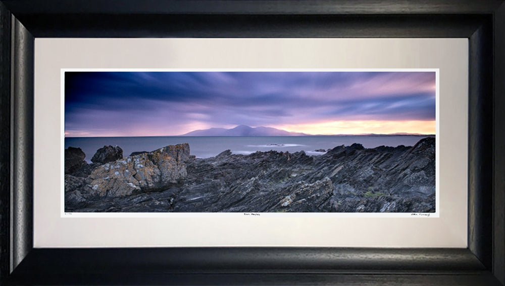 Co Down - Blue Mournes - Ltd Edition Chunky Black Frame