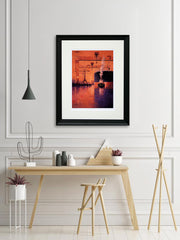 Print - Boats And Cranes