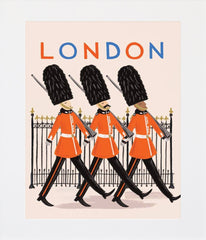Bon Voyage London Unframed