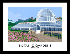 Belfast - Botanic Gardens Frame Black 40x30nomount