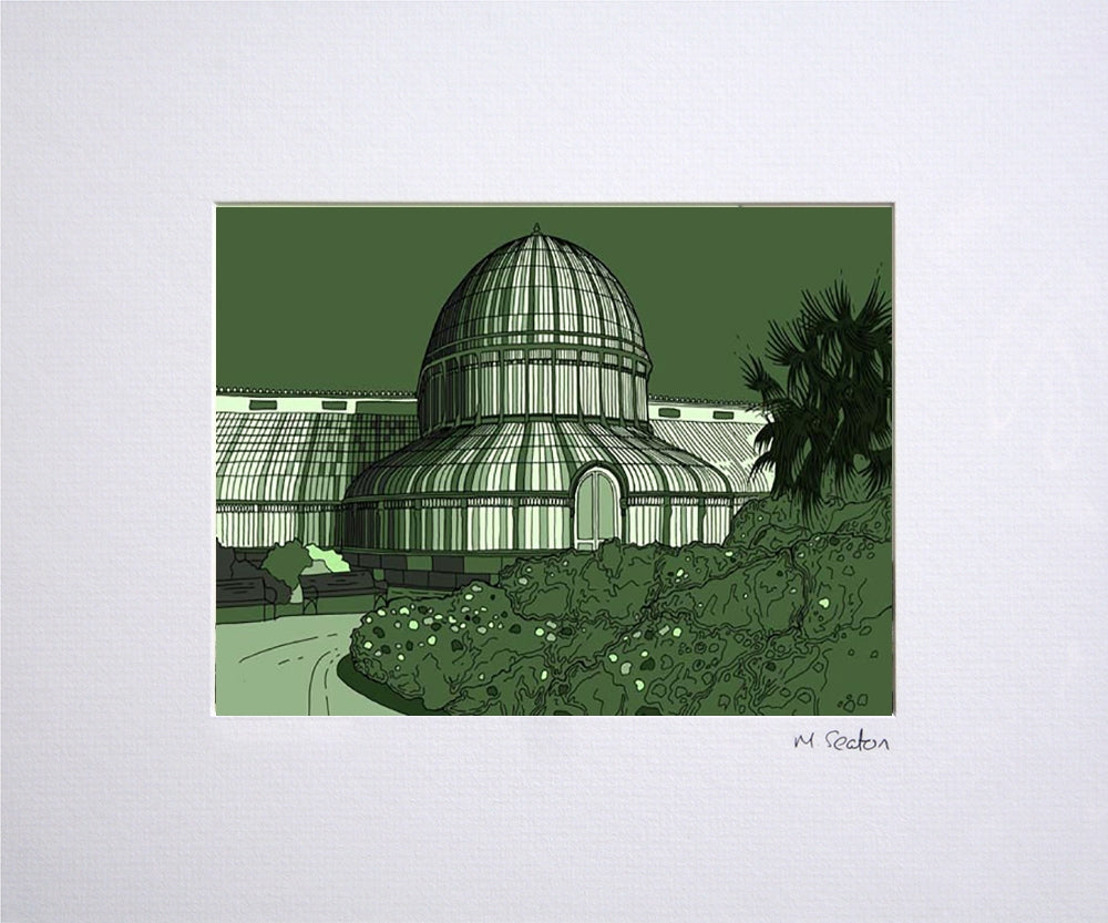 Botanic Gardens, Belfast (UF) 16x11.5
