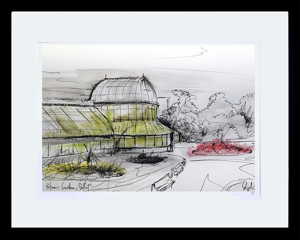 Sketchbook on Paper - Botanic Gardens Framed