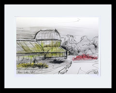 Sketchbook on Paper - Botanic Gardens Framed