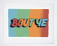 Northern Irish Slang - Bout Ye White Frame