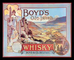 Boyd's Old Irish Whisky Belfast Frame Black