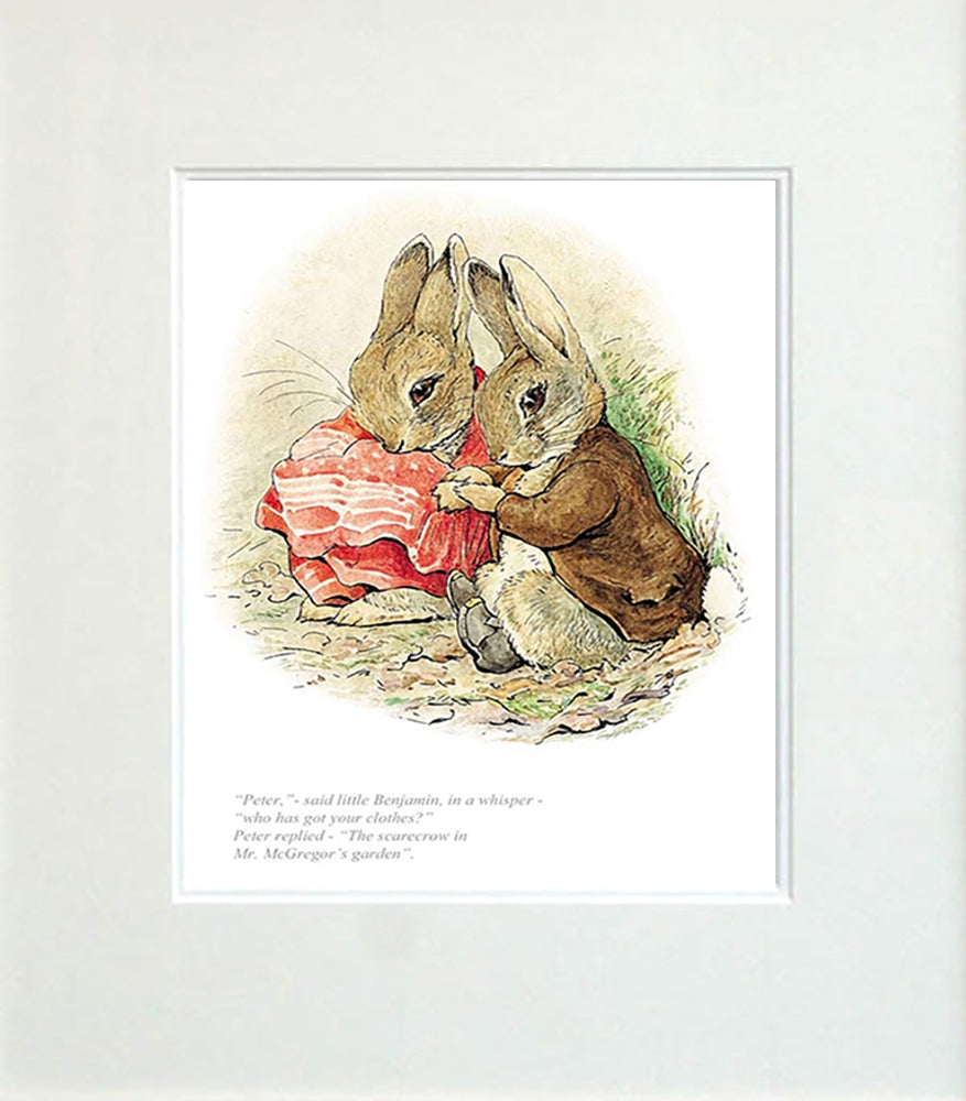 Peter Who Has Got Your Clothes Unframed