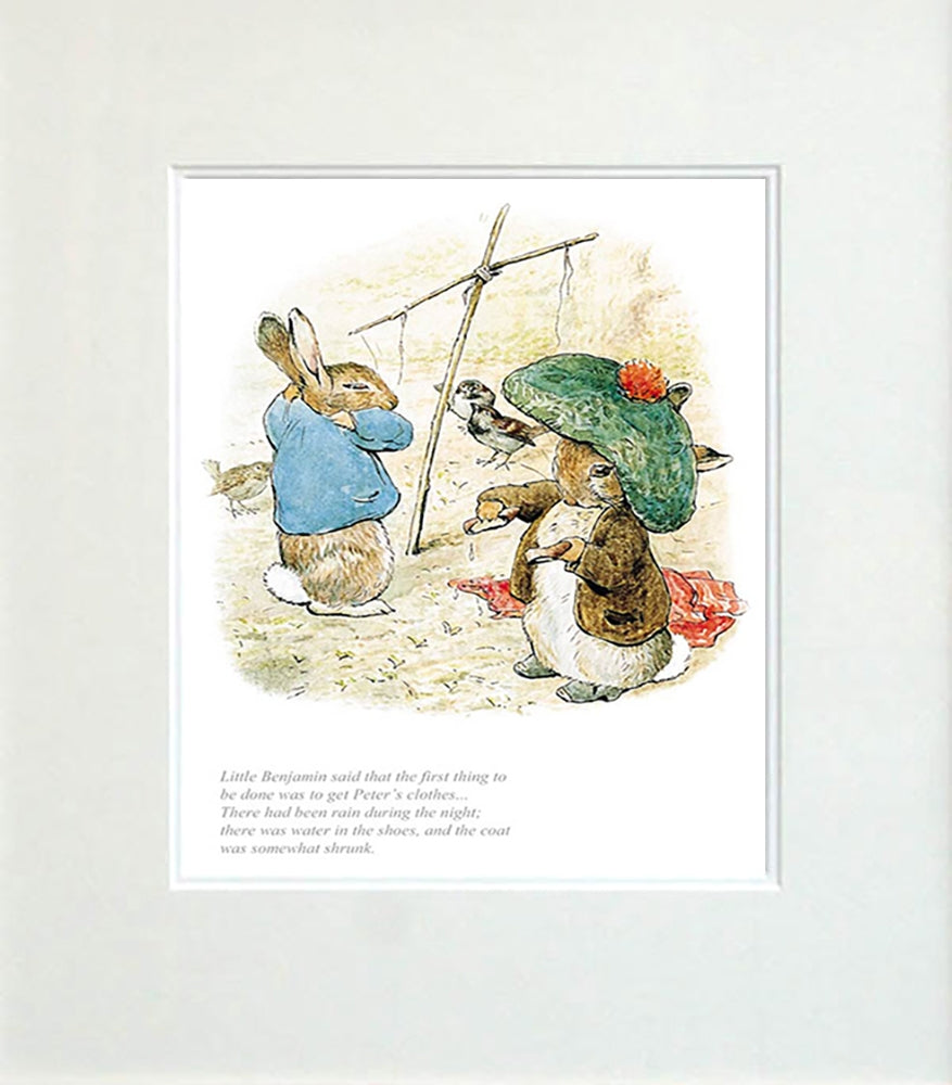 The First Thing Was Peters Clothes Unframed