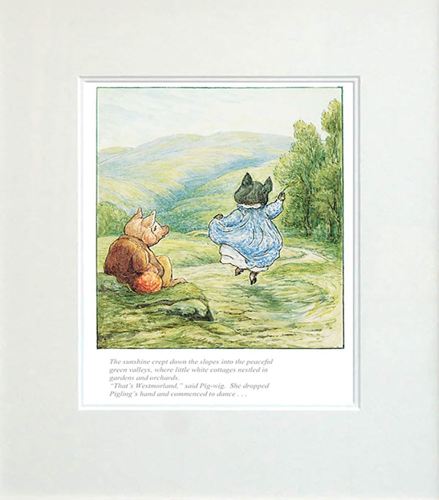 Thats Westmorland Said Pig-Wig Unframed