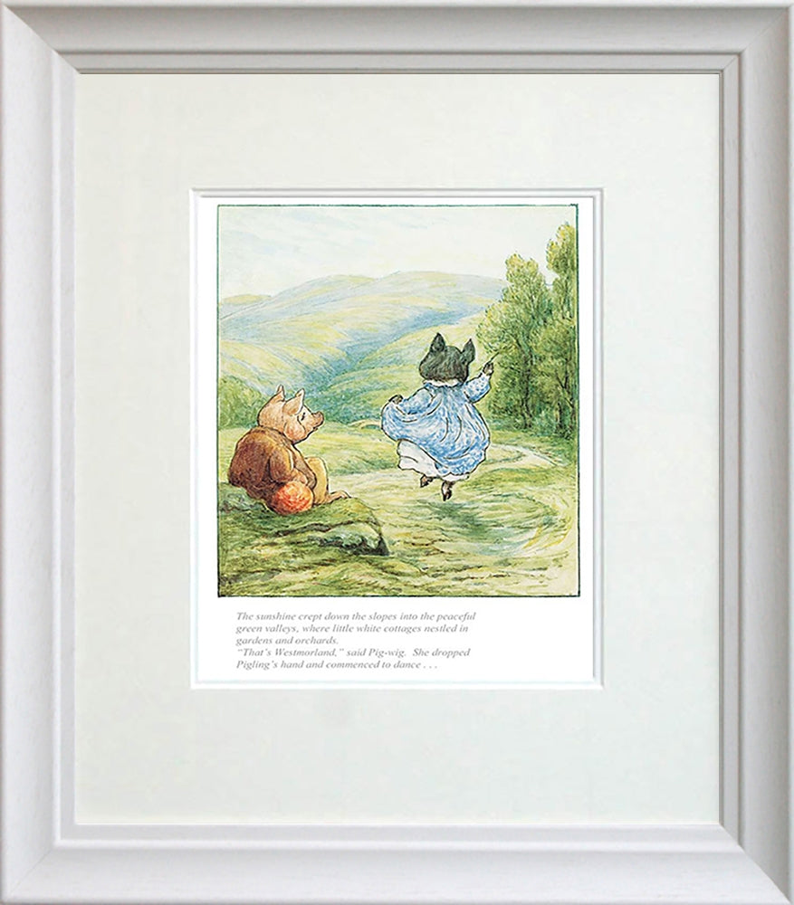 Thats Westmorland Said Pig-Wig Framed