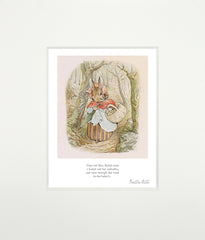 Peter Rabbit - Mrs Rabbit Took Her Basket - Unframed