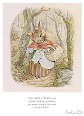 Peter Rabbit - Mrs Rabbit Took Her Basket