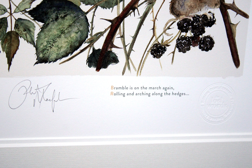 The Lost Words - Bramble