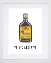 Drinks - Buckfast-21 x 29.5 -White Box Frame