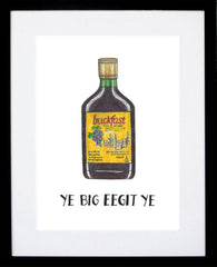 Buckfast 21 x 29.5 Black frame