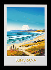 Co Donegal - Buncrana - Flat Black Frame