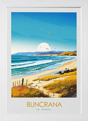 Co Donegal - Buncrana - Flat White Frame