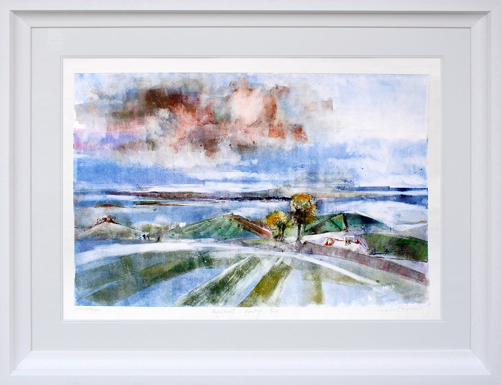 Monotype - Buzzards Vantage Point Framed