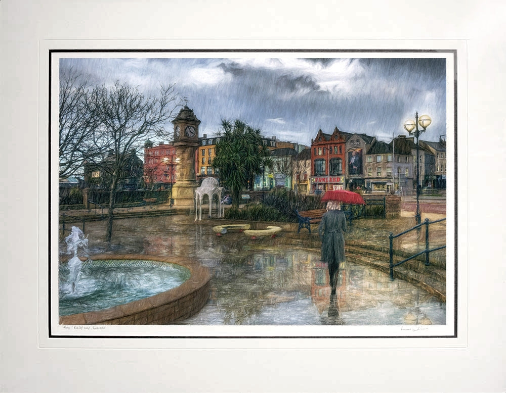 Co Down - Rain Series - By The Clock, Bangor