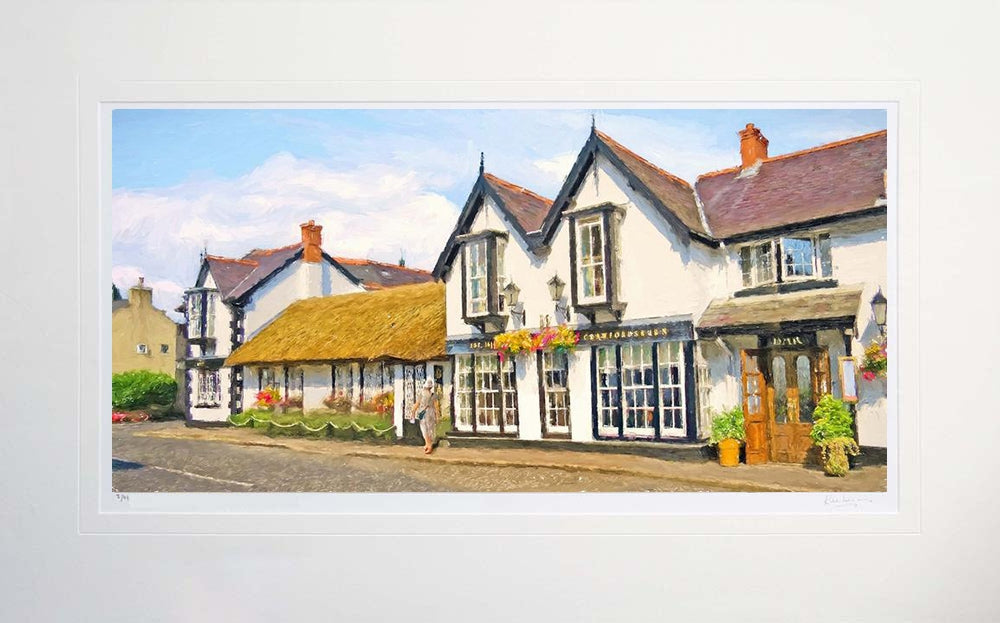 Co Down - By the Old Inn Crawfordsburn Unframed 71x45