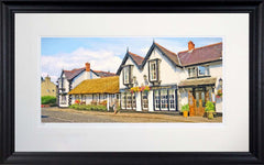 Co Down - By the Old Inn Crawfordsburn Frame Black Moulded 71X45