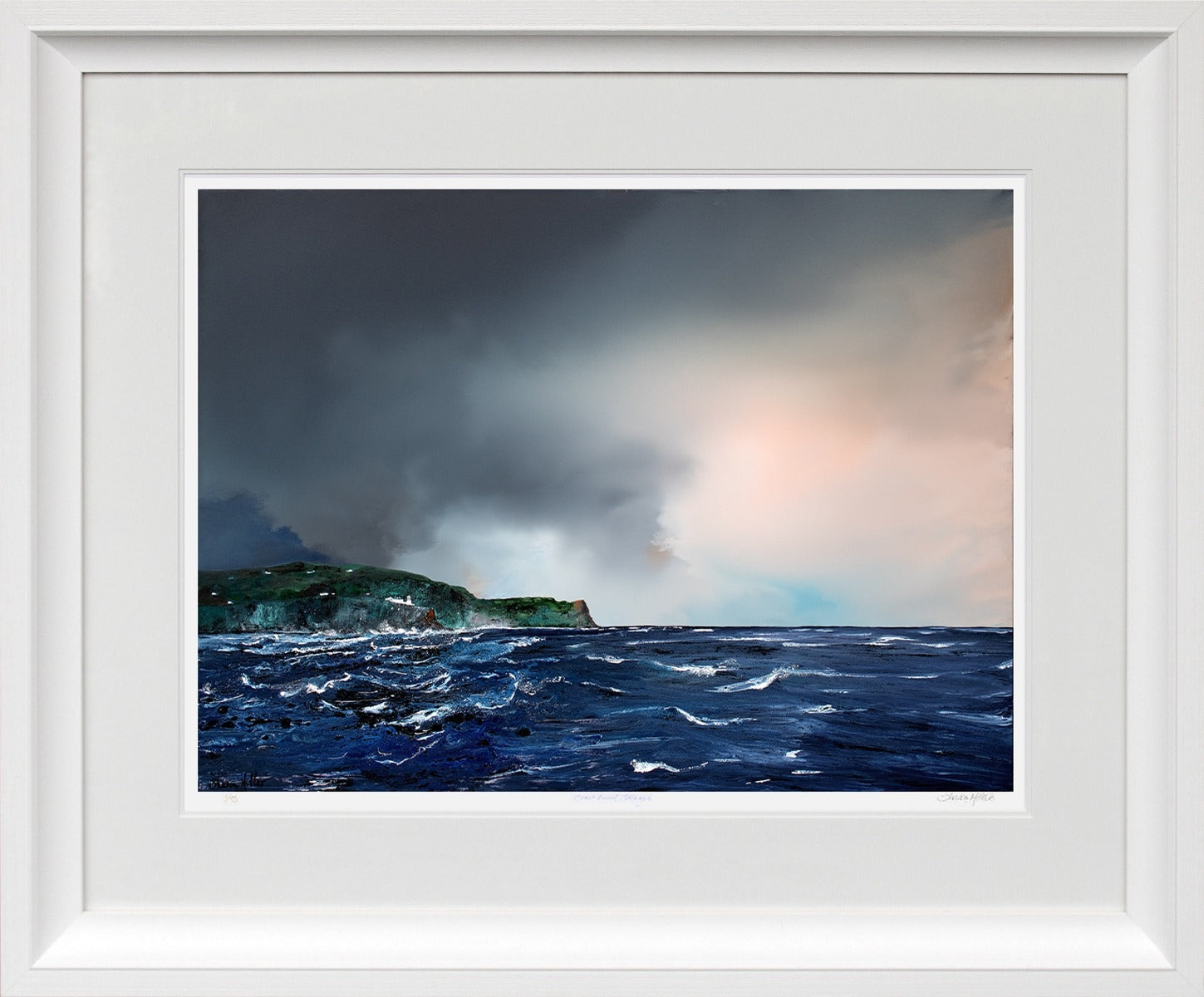 Print - By the Sea - Framed
