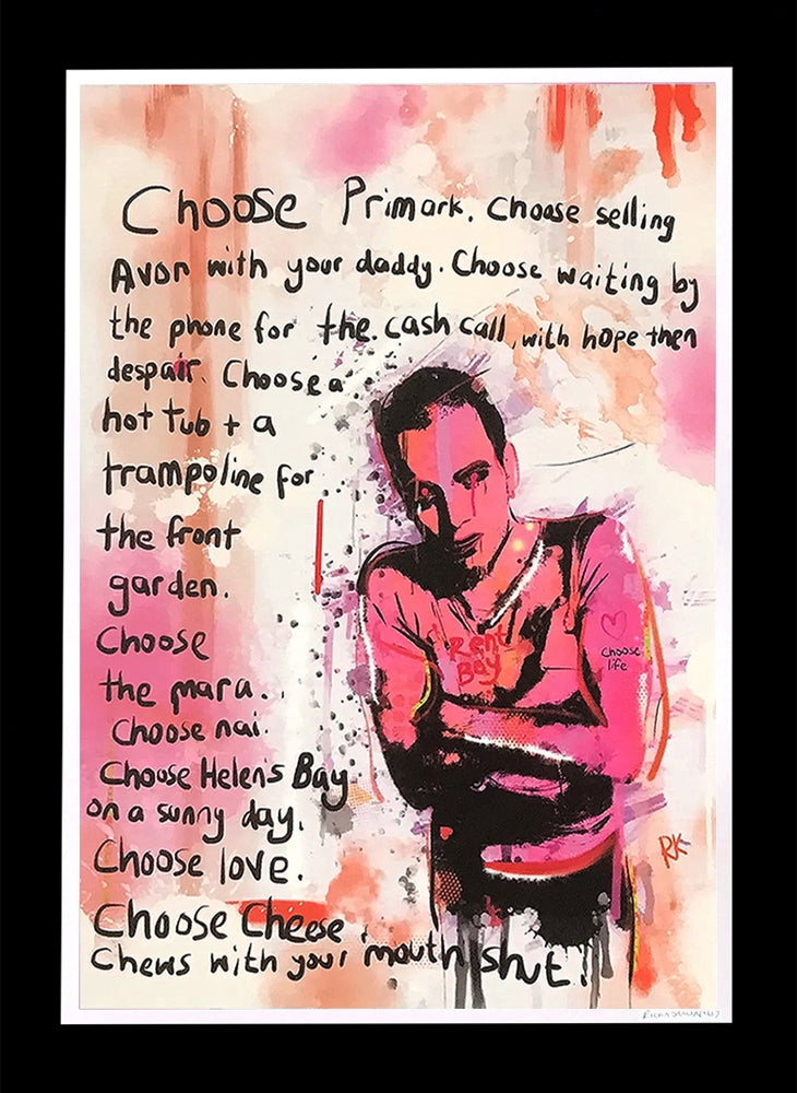 C U Next Chooseday- Black Frame