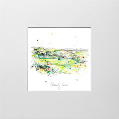 Print Open Edition Landscapes - Royal Portrush Calamity Corner-12 x 12-Unframed