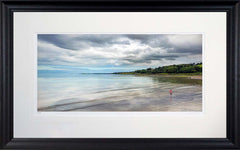 Co Down - Calm Day Crawfordsburn Frame Black Moulded 71X45